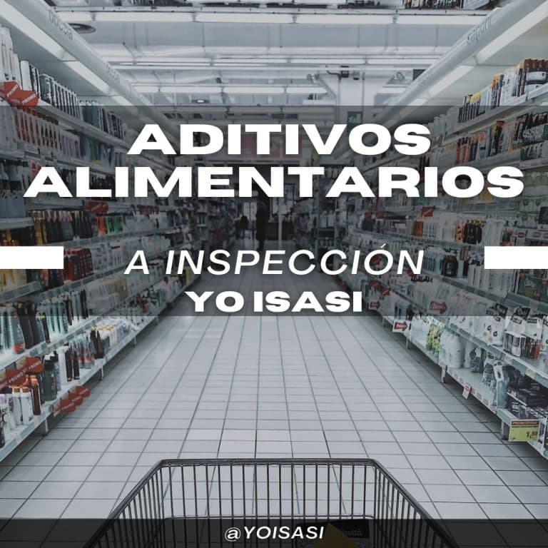 Lista Aditivos Alimentarios a Inspección